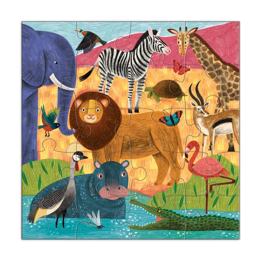 Jungle & Safari Magnetic Puzzle