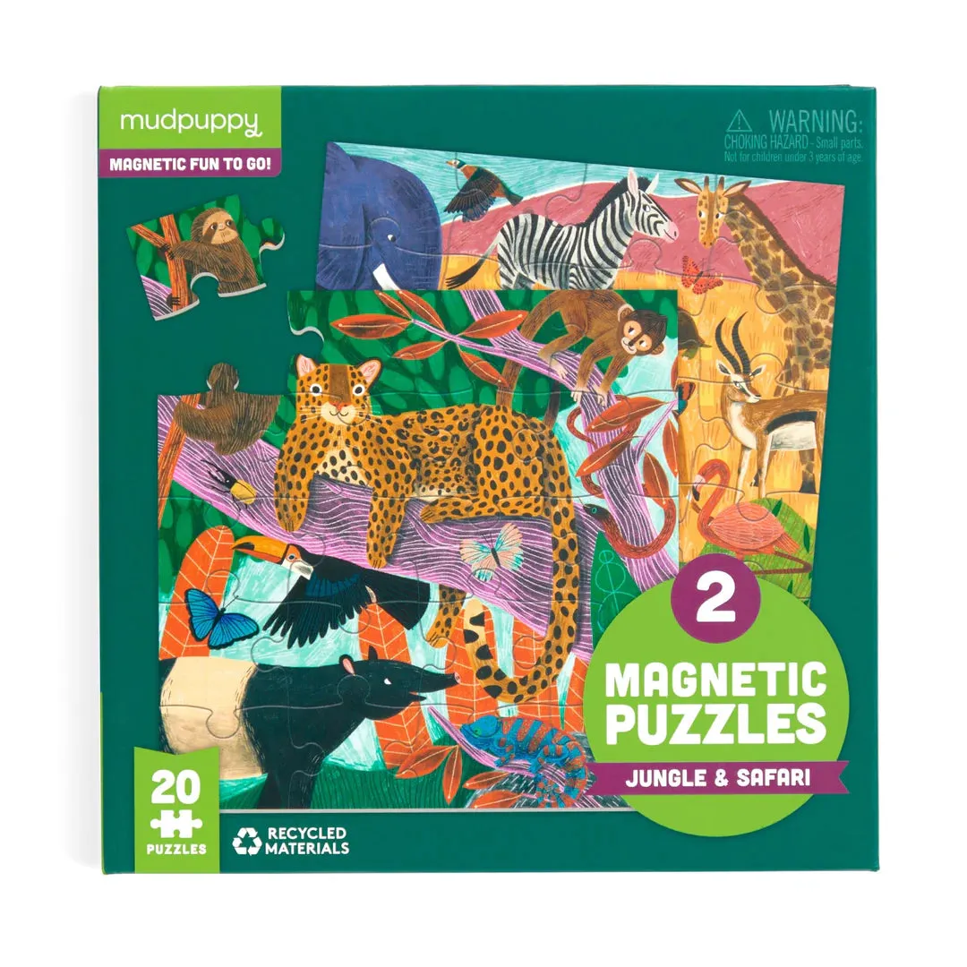 Jungle & Safari Magnetic Puzzle