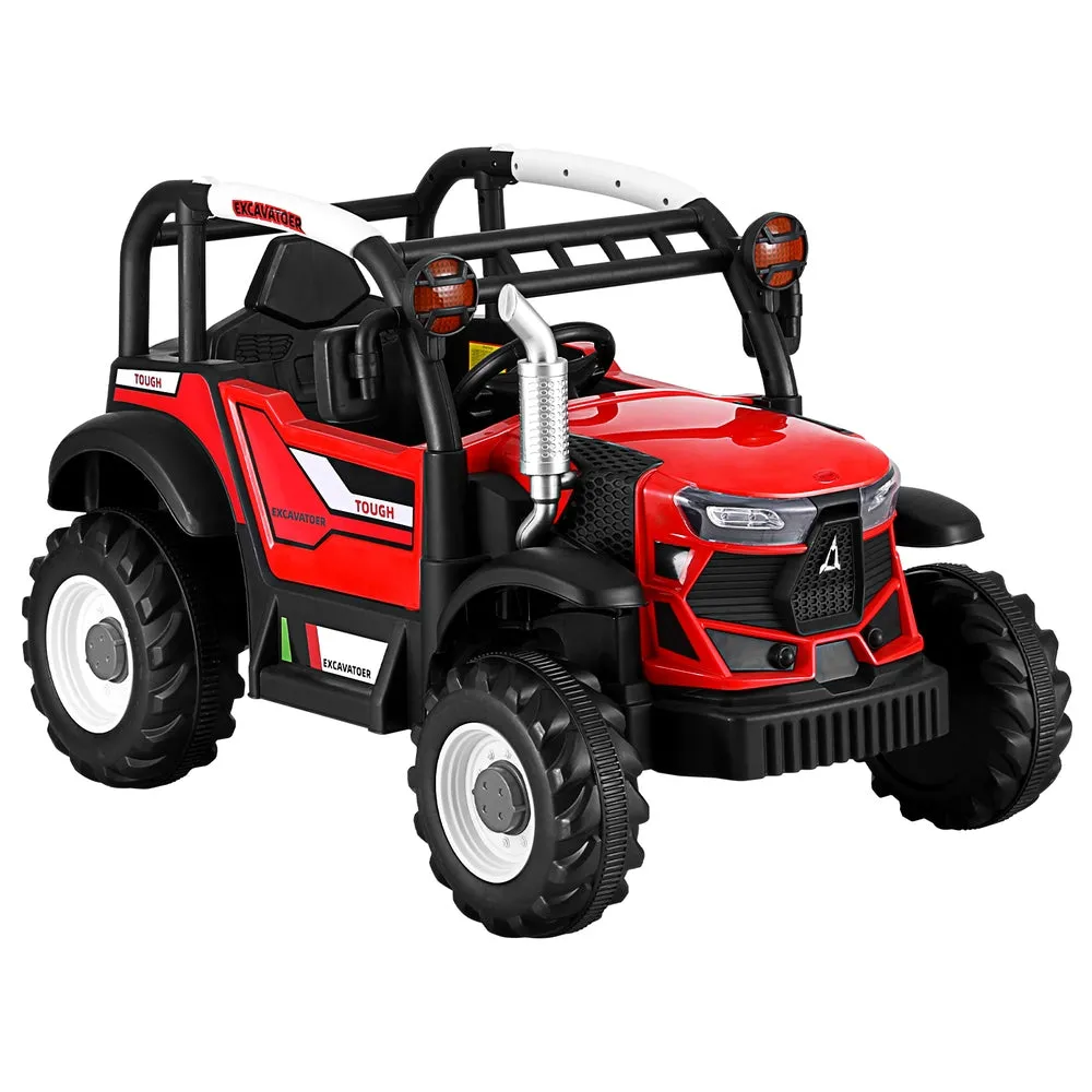 Kids Electric Ride On Car Off Road Jeep Remote 12V - Red