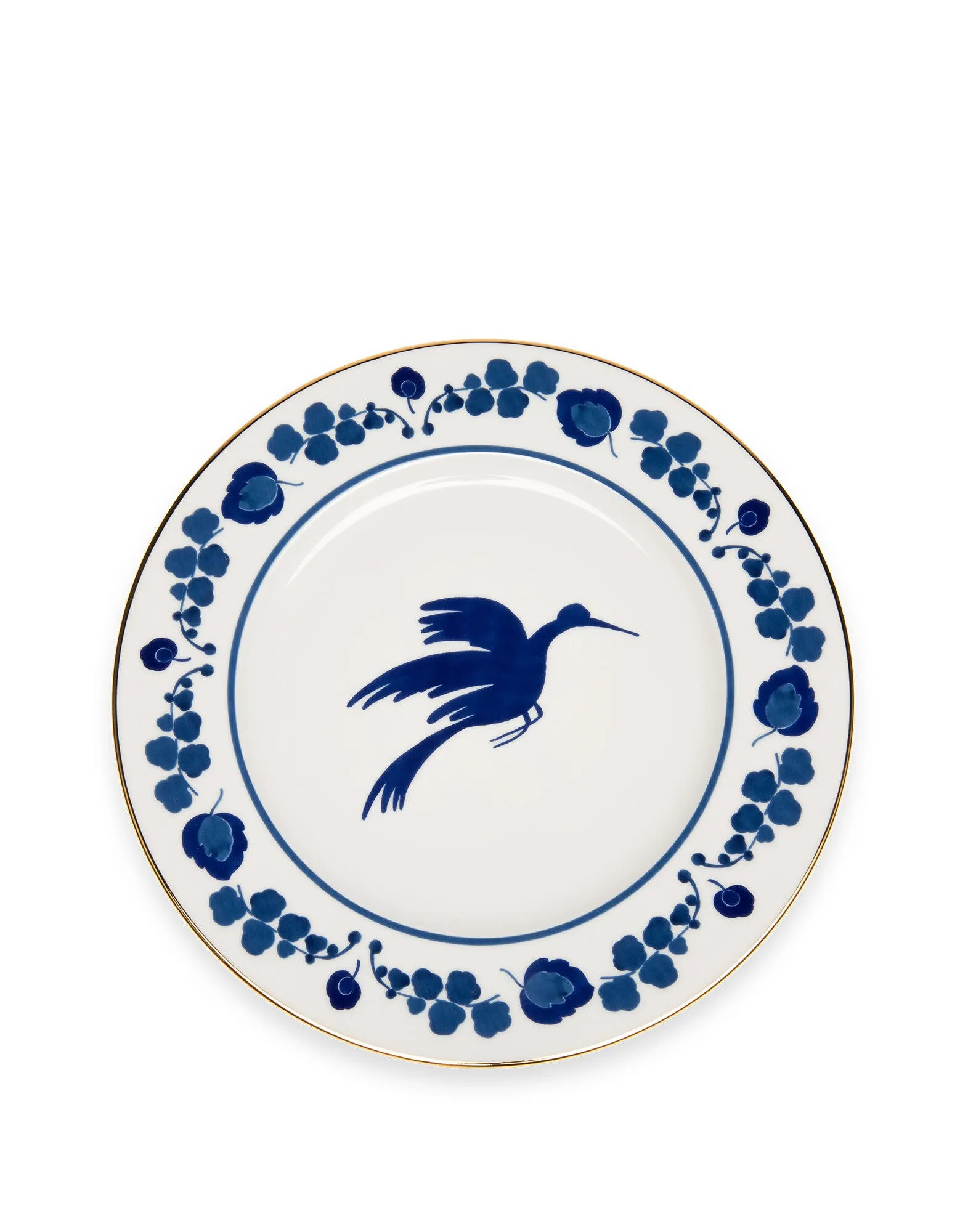 La Double J | Charger Plate | Porcelain | Wildbird Blu | 31x31 cm