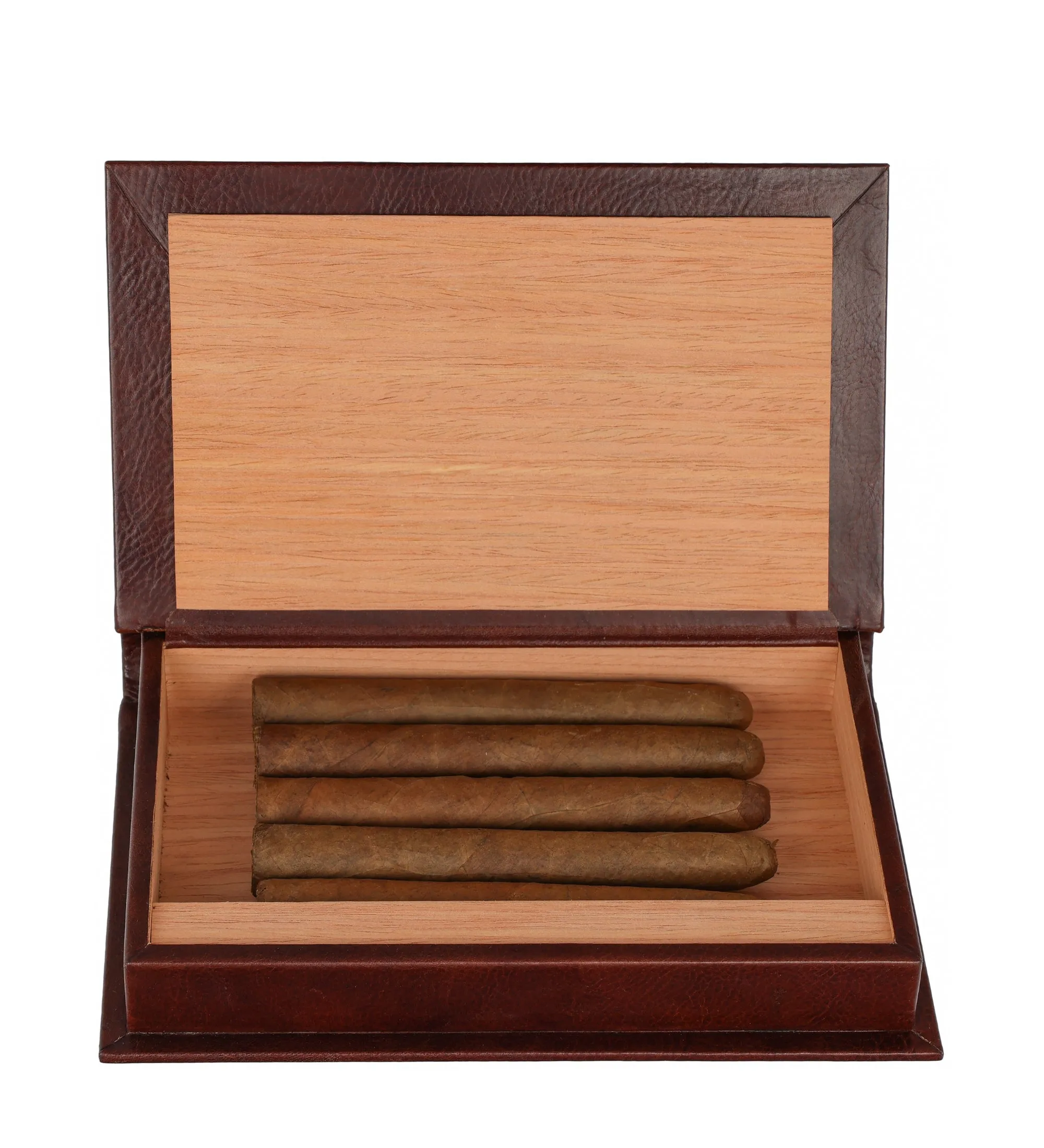 Leather Cigar Box, Cigar Case - Howards End