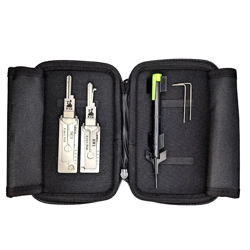 Lockpick Lodge Complete Lockpicking Kit: Picks & Essential Tools Included!