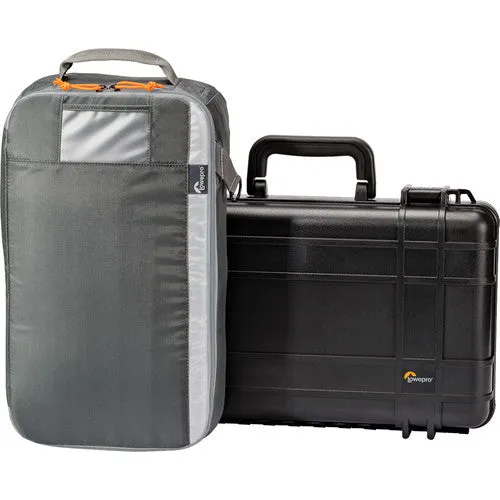 Lowepro Hardside 400 Photo Waterproof Hard Case with Removable Backpack (Black)