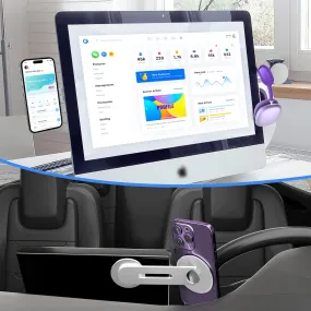 Magnetic Laptop Phone Holder Compatible with Magsafe iPhone