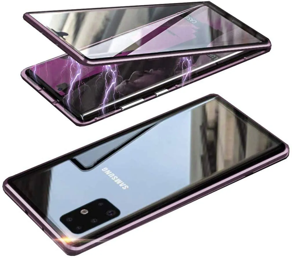 Magnetic Screen Protector Case for Galaxy S23