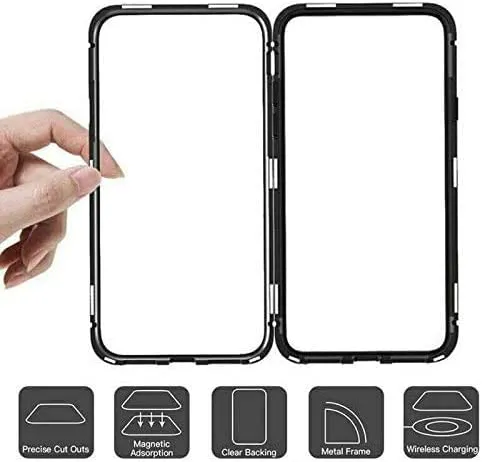 Magnetic Screen Protector Case for Galaxy S23