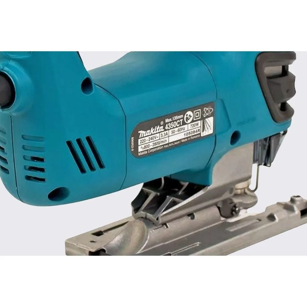 Makita 4350CT SDS Orbital Action Jigsaw with Carrying Case 720W