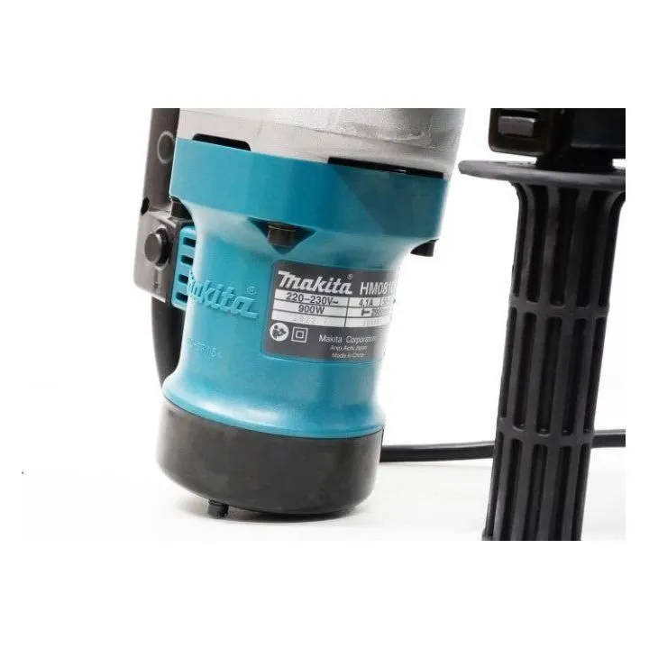 Makita HM0810TA Demolition Hammer / Chipping Gun 17mm Hex 7.6J