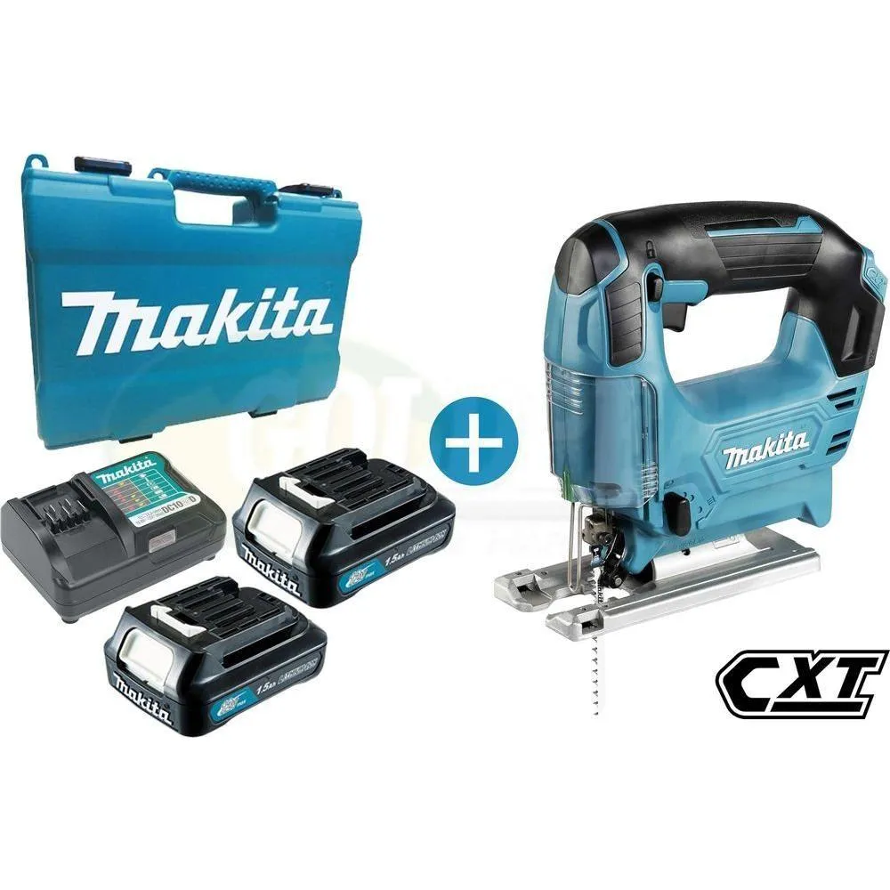 Makita JV101DWYE 12V Cordless Jigsaw (CXT-Series)