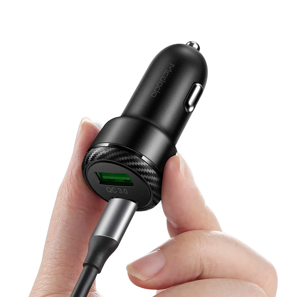 Mcdodo CC-597 | 38W PD Car Charger | Dual Ports (Type-C & USB)