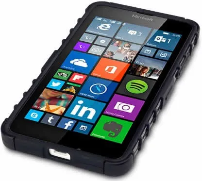 Microsoft Lumia 640 Rugged Case - Black