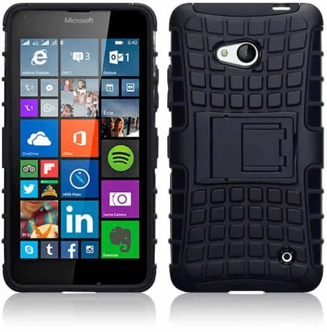 Microsoft Lumia 640 Rugged Case - Black