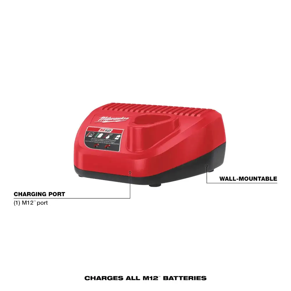 Milwaukee M12 12V Lithium-ion Battery Charger