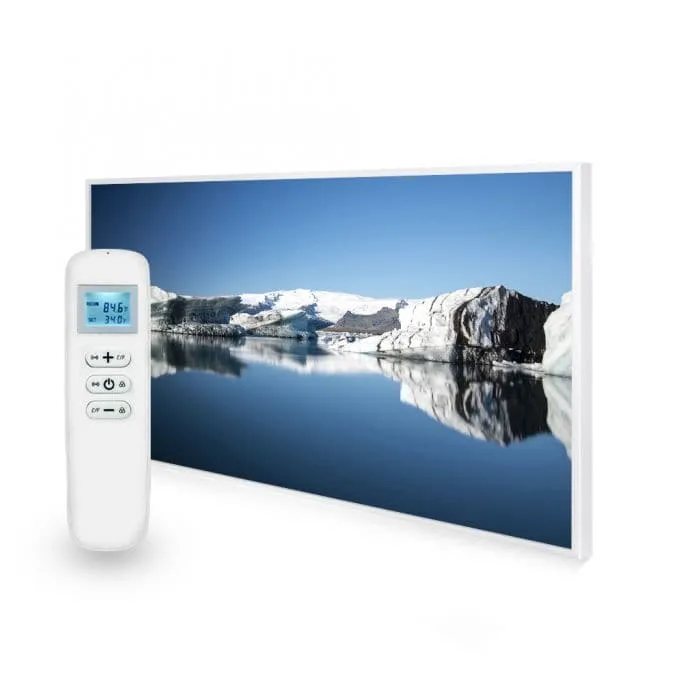 Mirrorstone 595x995mm Ice Caps 580W Nexus Wi-Fi Infrared Wall Heating Panel