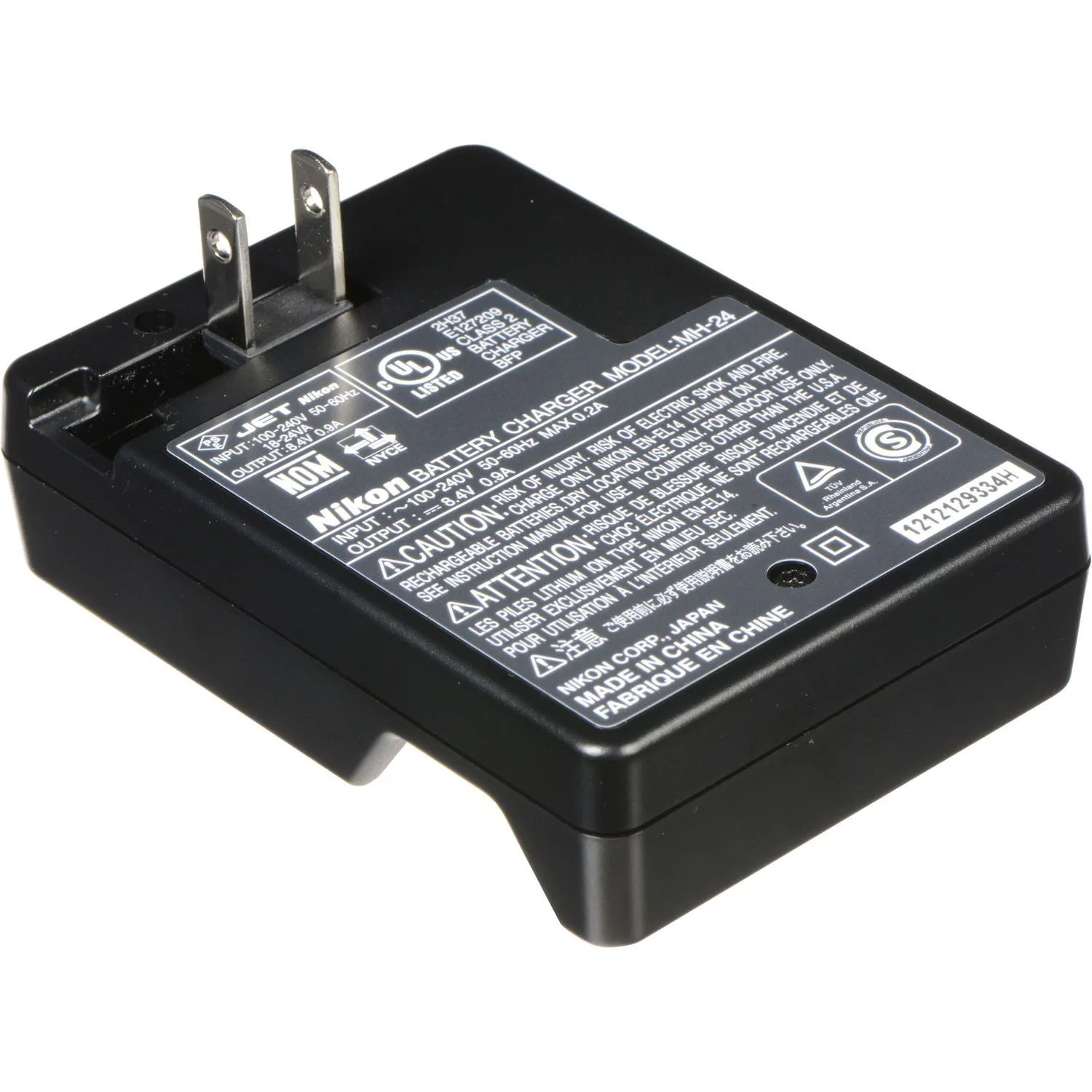 Nikon MH-24 Battery Charger for the EN-EL14 Battery