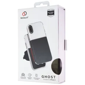 Nimbus9 Ghost Series Case and Mount Kit for iPhone Xs/X - Black/Clear