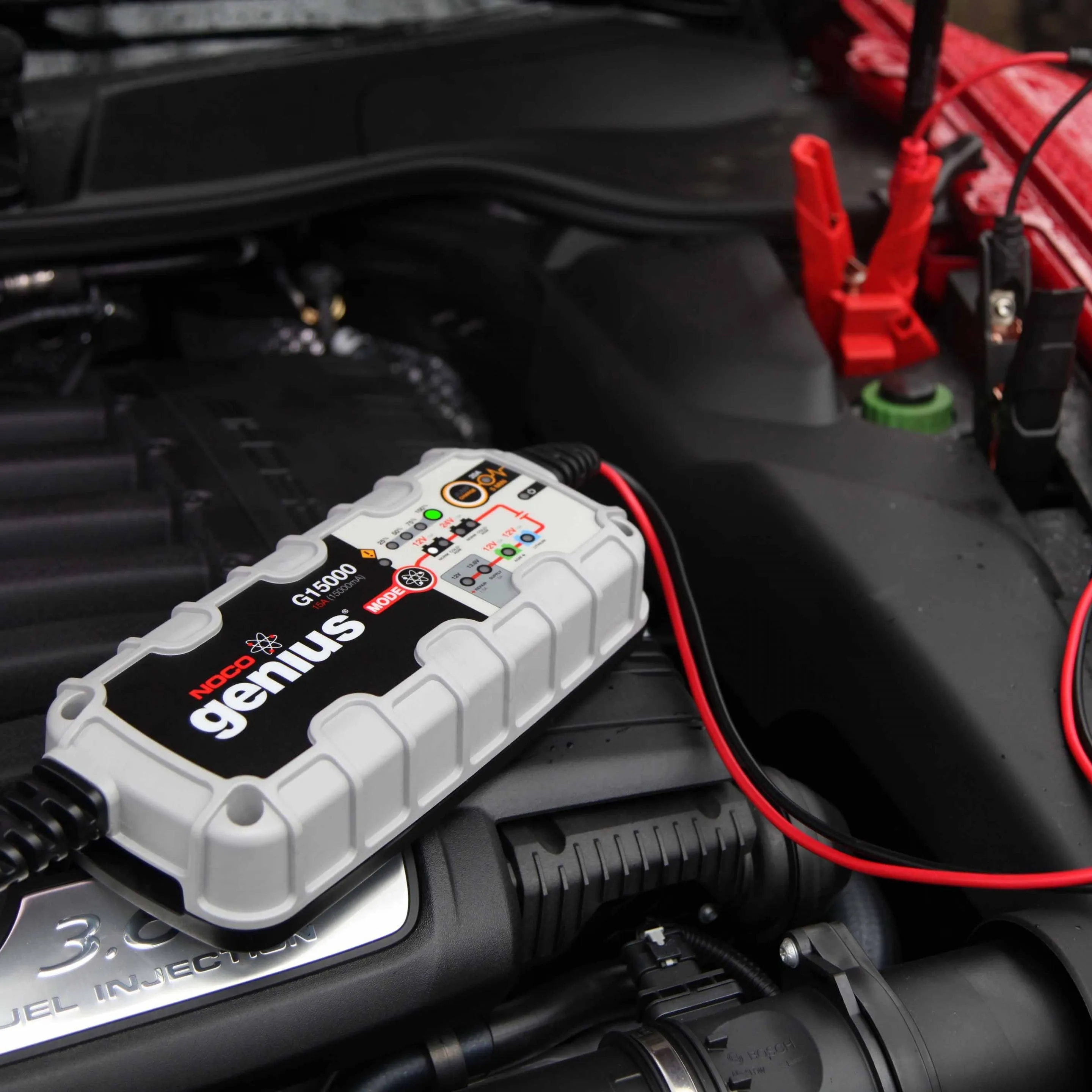 NOCO 15A ULTRA-SAFE BATTERY CHARGER