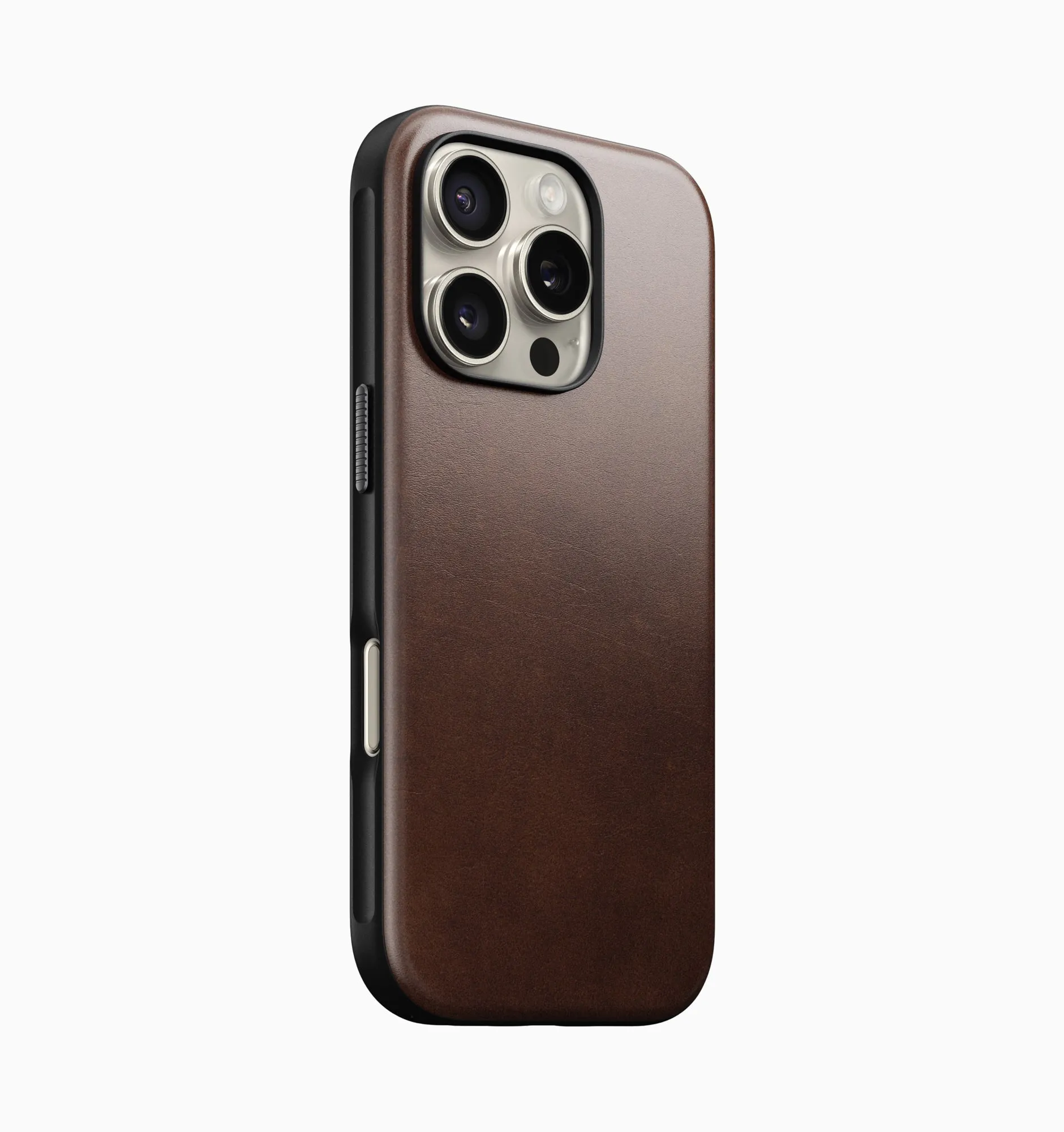 Nomad Modern Leather Case Horween - iPhone 16 Pro