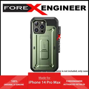 [ONLINE EXCLUSIVE] Supcase Unicorn Beetle UB PRO for iPhone 14 Pro Max - Rugged Case with Built-In Screen Protector - Dark Green (Barcode: 843439119918 )