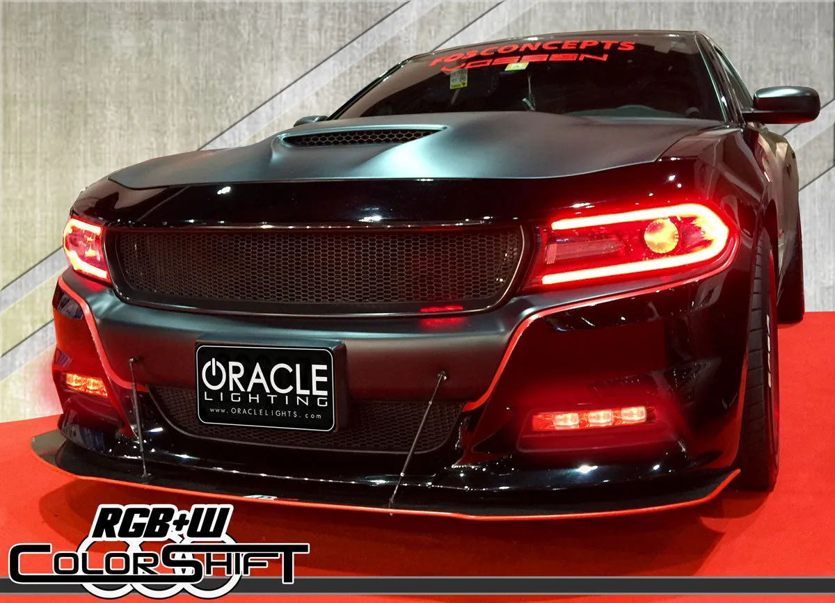 ORACLE Lighting 2015-2023 Dodge Charger ColorSHIFT RGB W Linear Fog Light Conversion Kit