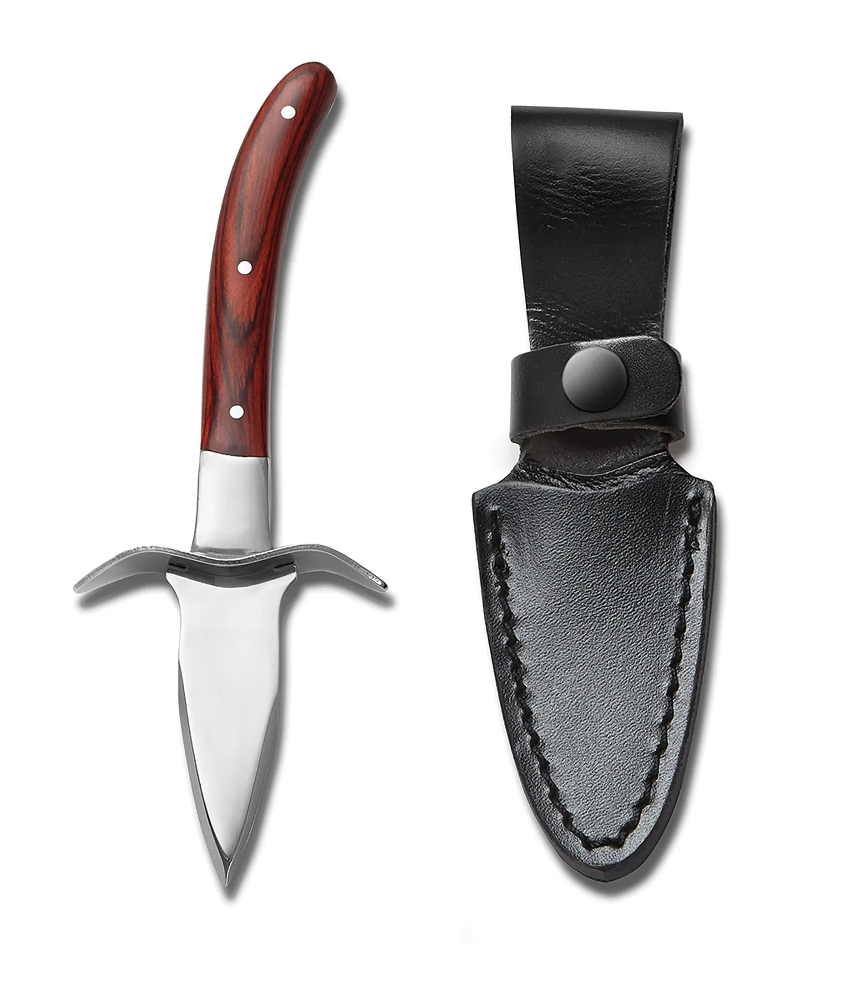 Outset Oyster Knife w/ Leather Case