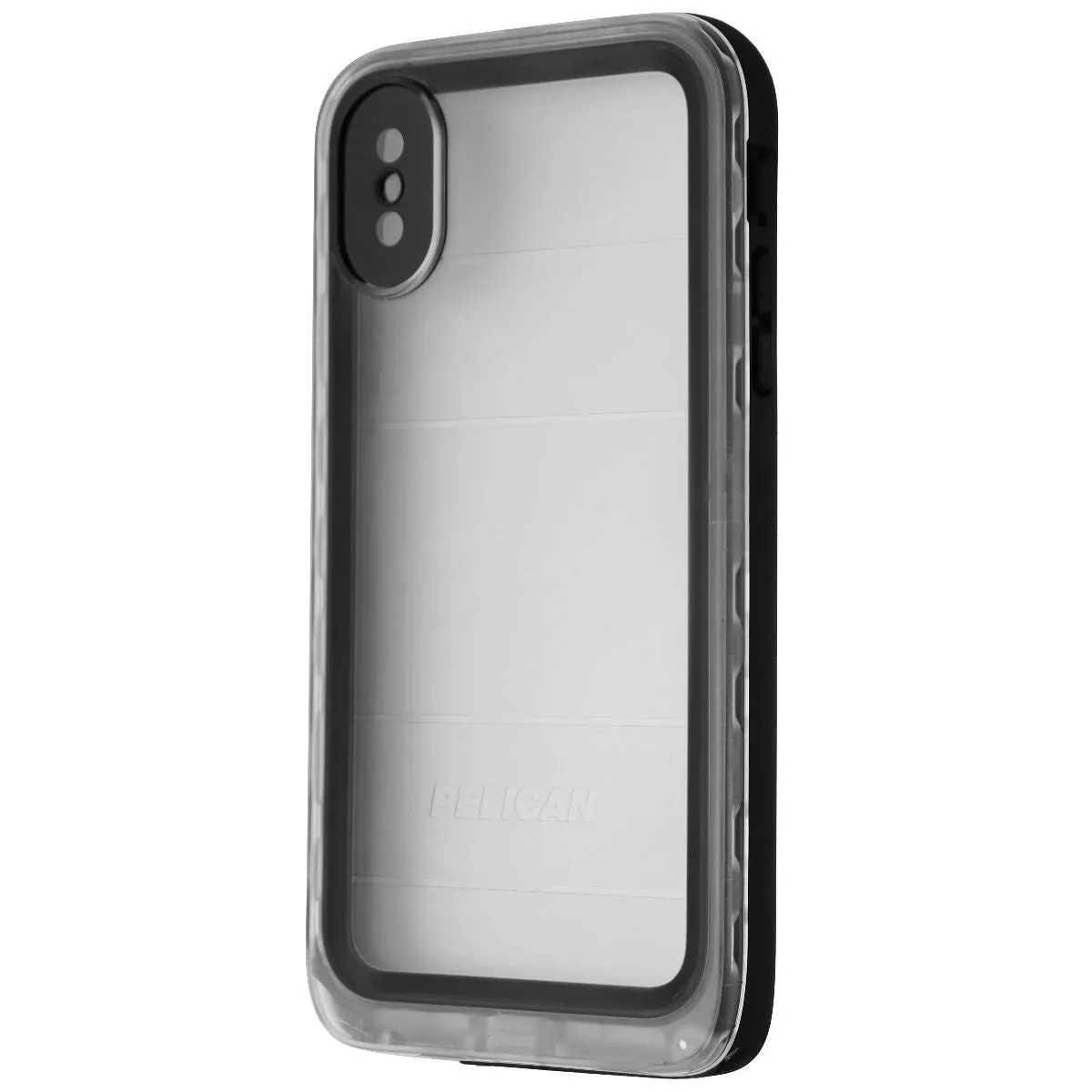 Pelican Marine Series Waterproof Case for Apple iPhone X - Clear / Black