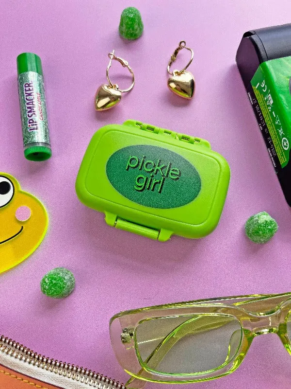 Pickle Girl Pill Case