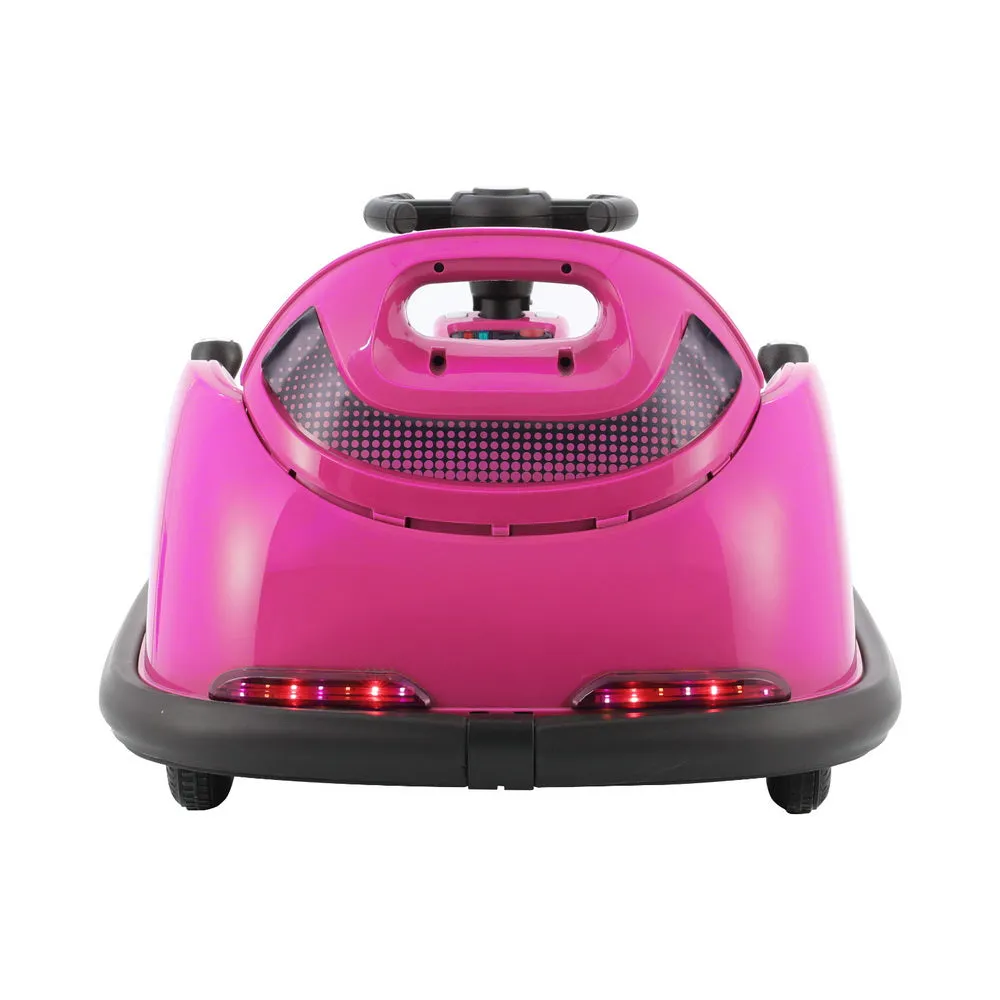 Pink 6V Kids Electric Ride On Bumper Kart with Remote by Rigo