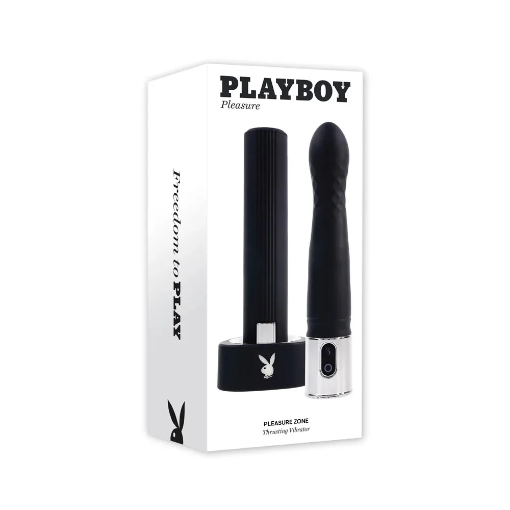 Playboy ''Pleasure Zone'' Thrusting Vibe w/ Case