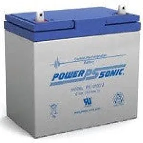 POWERSONIC  PS12550  12V 55AH N/B