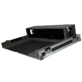 ProX XS-YMTF3DHW ATA-300 Flight Style Road Case for Yamaha TF3 with Doghouse and wheels