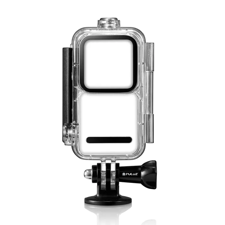 PULUZ 60m Waterproof Housing Diving Case for DJI Action 2 Camera Unit / Action 2 Power Combo / Action 2 Dual-Screen Combo(Transparent)