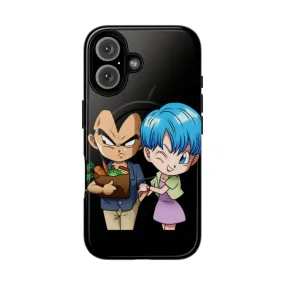 "Dragon Ball Z Vegeta & Bulma" Magnetic Tough Phone Case