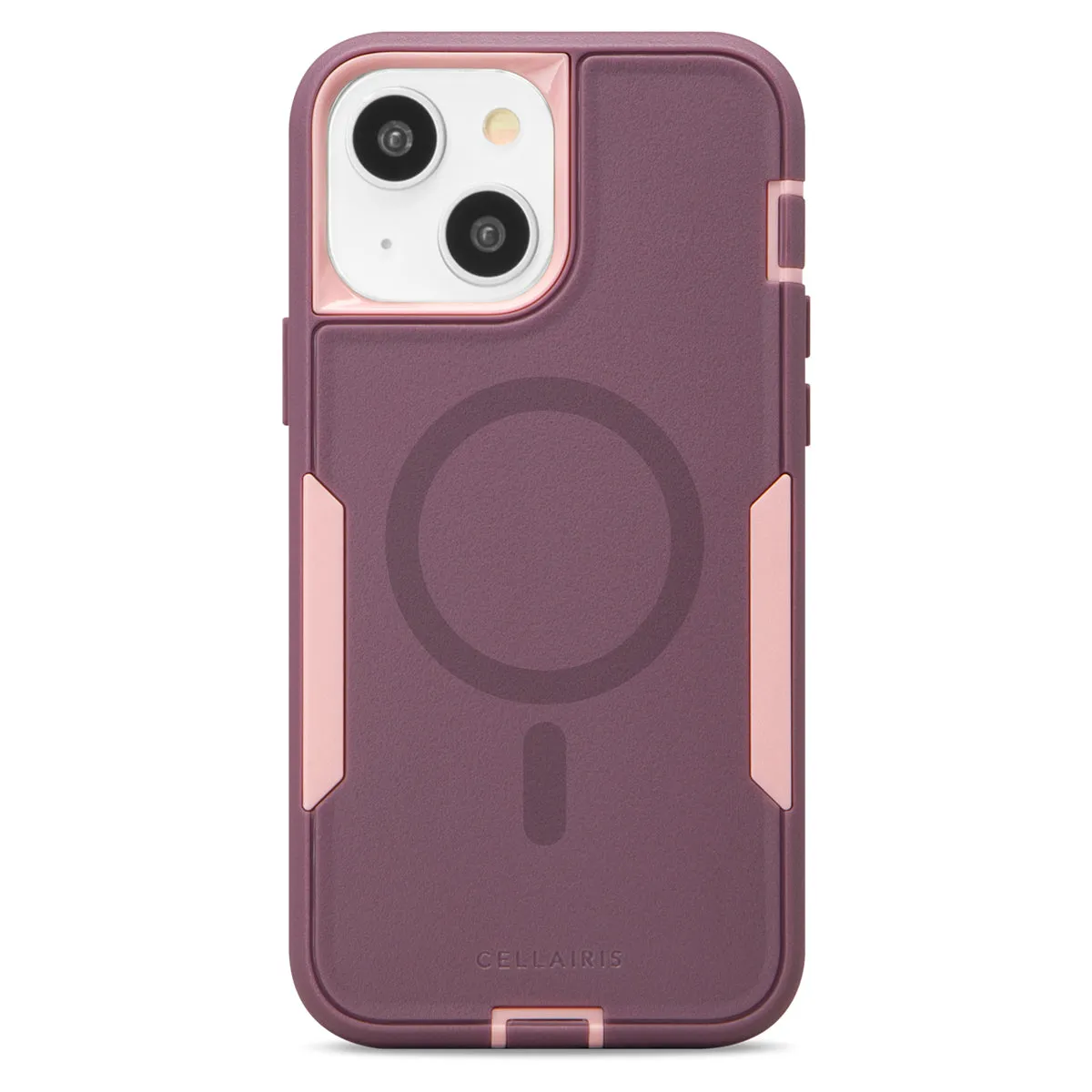 Rapture Rugged - iPhone 15 Rose/ Mulberry w/ MagSafe Case