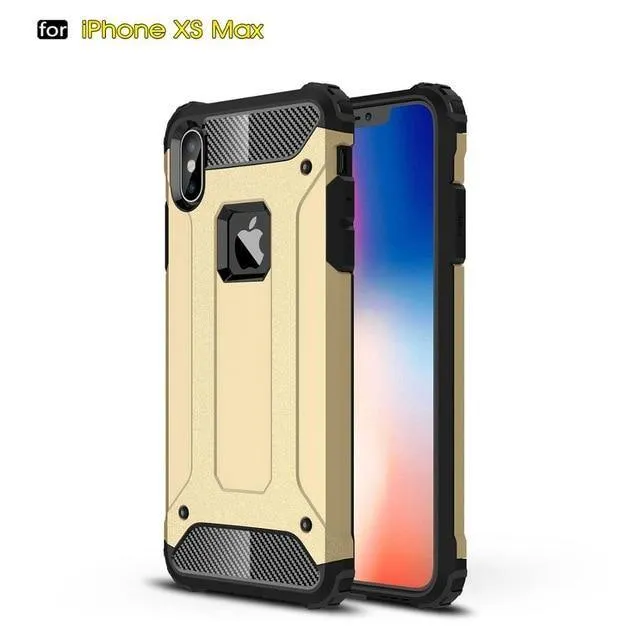 Rugged Impact Hybrid Tough Shockproof Armour Phone Case for iPhone