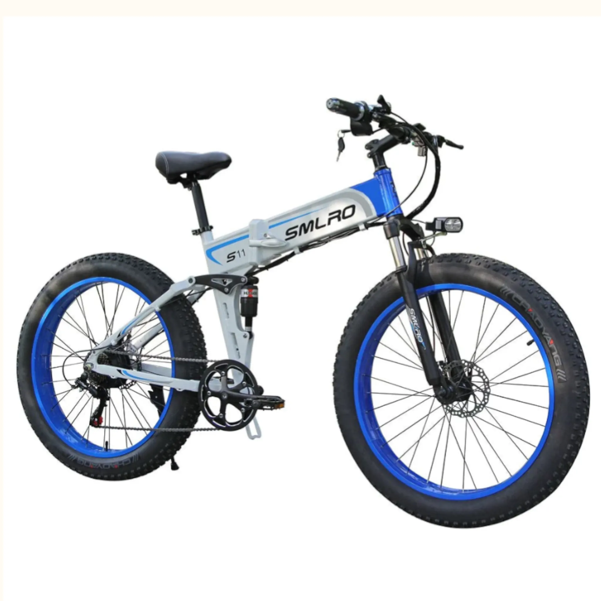 S11  Folding Dual Suspension Electric Bike 26inch