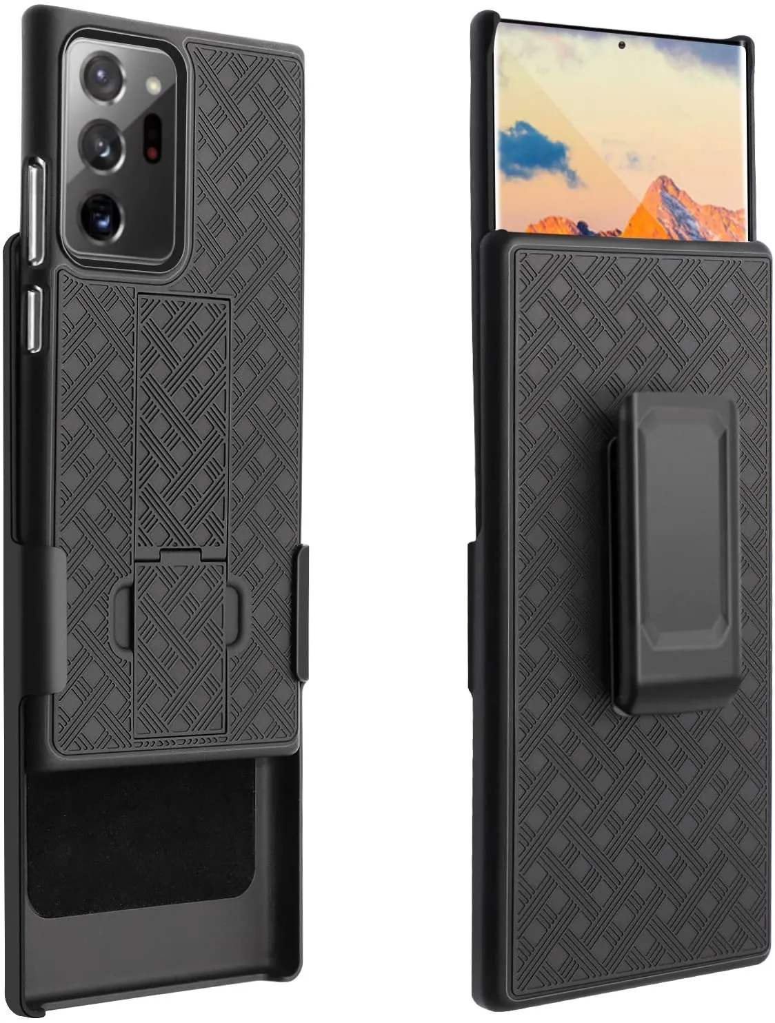 Samsung Galaxy Note 20 Ultra Kickstand Case | Note 20 Ultra Holster Belt Clip Case