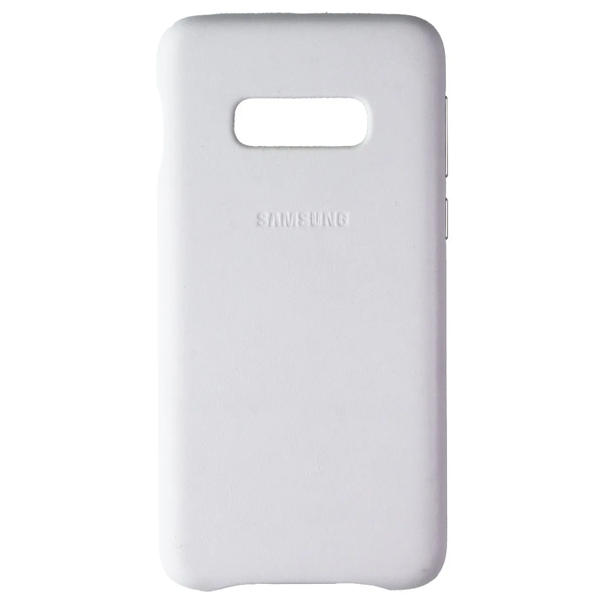 Samsung Official Leather Cover for Samsung Galaxy S10e - White