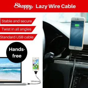 Shoppy Lazy Wire Cable Stand