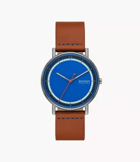 Signatur Three-Hand Luggage Leather Watch SKW6899