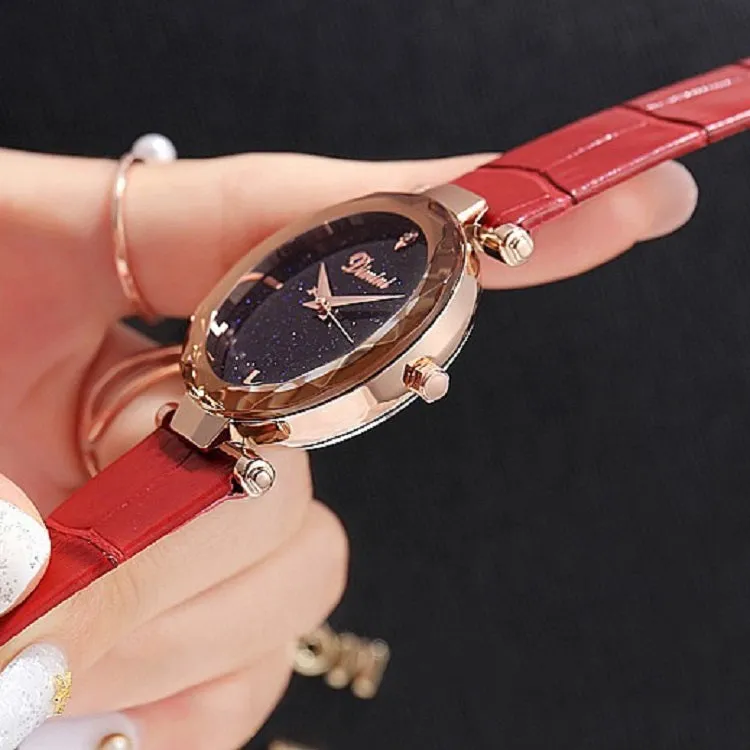 Special Dial Rose Gold Frame Women's Watch