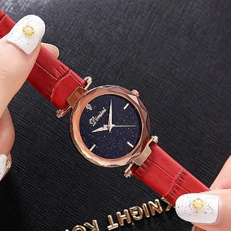 Special Dial Rose Gold Frame Women's Watch