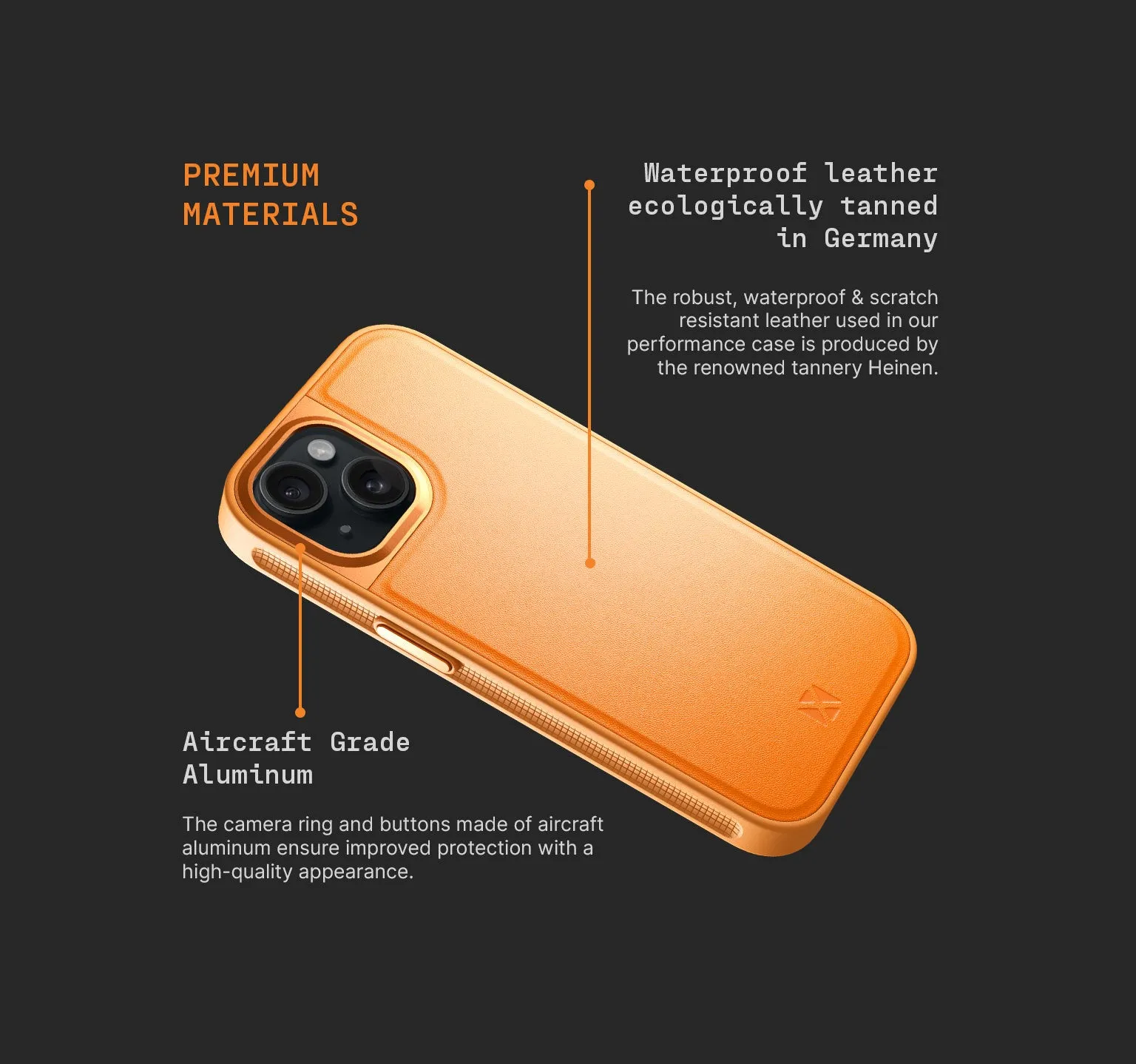 Sport Case | iPhone 15 | Orange Pop