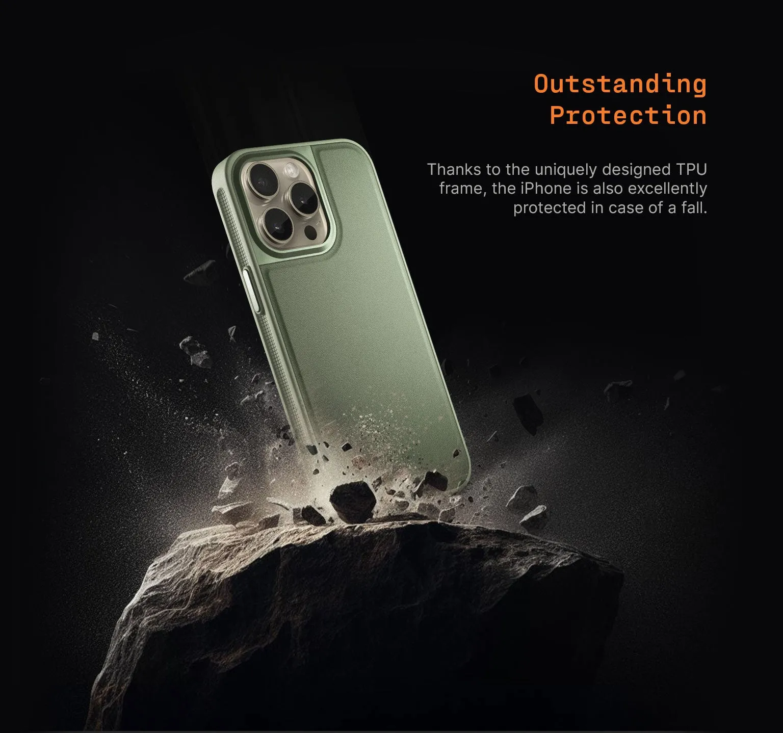 Sport Case | iPhone 15 Pro | Sage Green