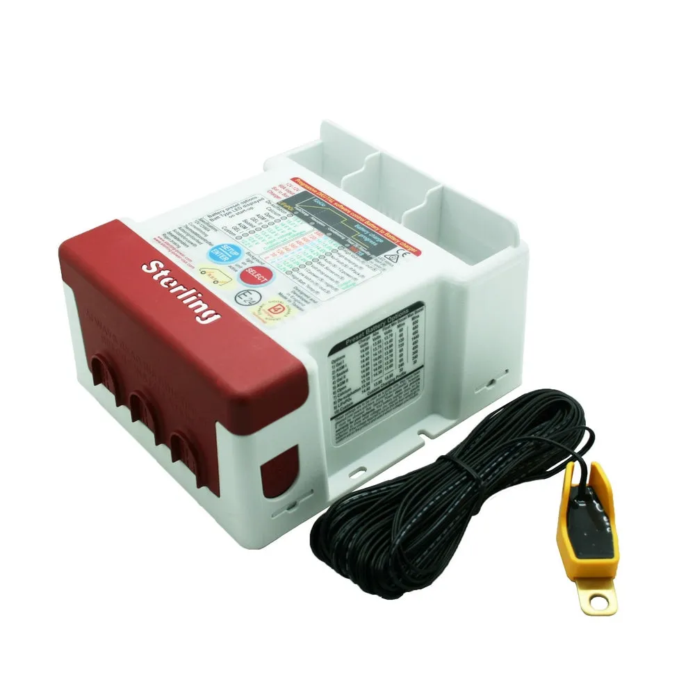 Sterling Power Battery to Battery Charger & Solar Regulator 12V 30A