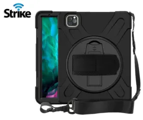 Strike Rugged Case with Hand Strap and Lanyard for Apple iPad Pro 11" (1st/2nd/3rd/4th Gen)