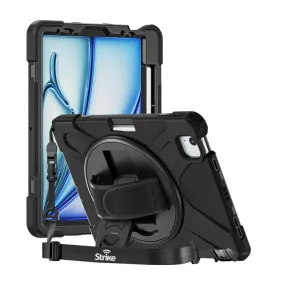 Strike Rugged Case with Hand Strap and Lanyard (for iPad Air 11-inch M2)