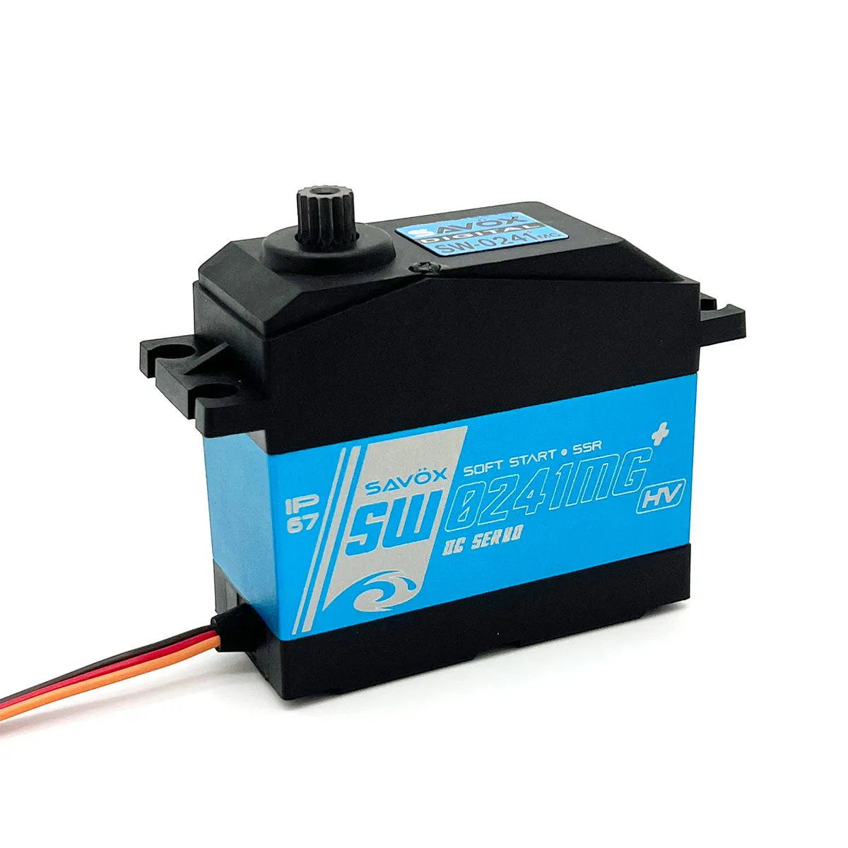 SW0241MGP - Waterproof 1/5th Scale Digital Servo with Soft Start, 0.17sec / 555oz @ 7.4V