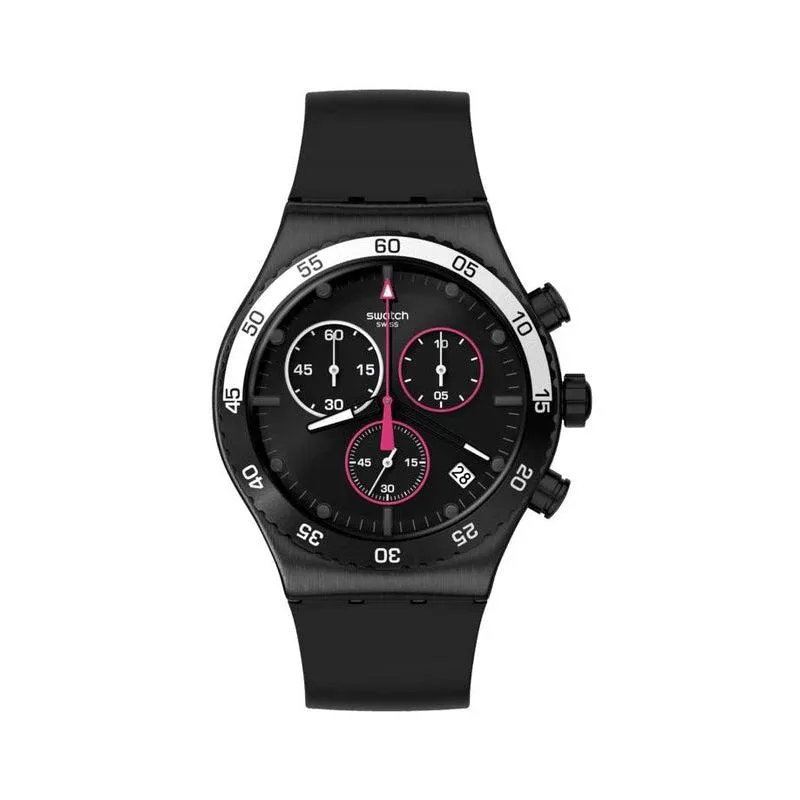 Swatch MAGENTA AT NIGHT Watch YVB413