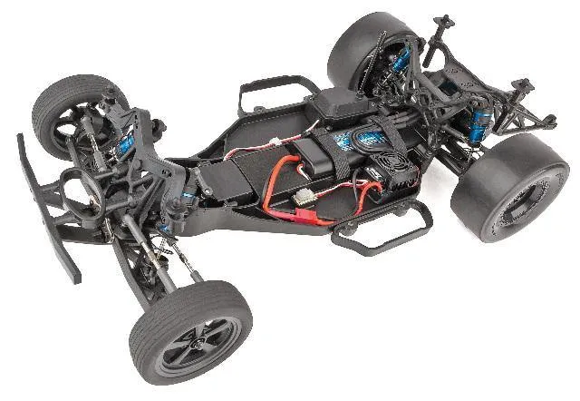 Team Associated 1/10 DR10 Drag Race Car, Brushless 2WD RTR, w/ LiPo Battery & Charger, Green